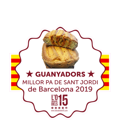 Guanyadors Millor Pa de Sant Jordi de Barcelona 2019