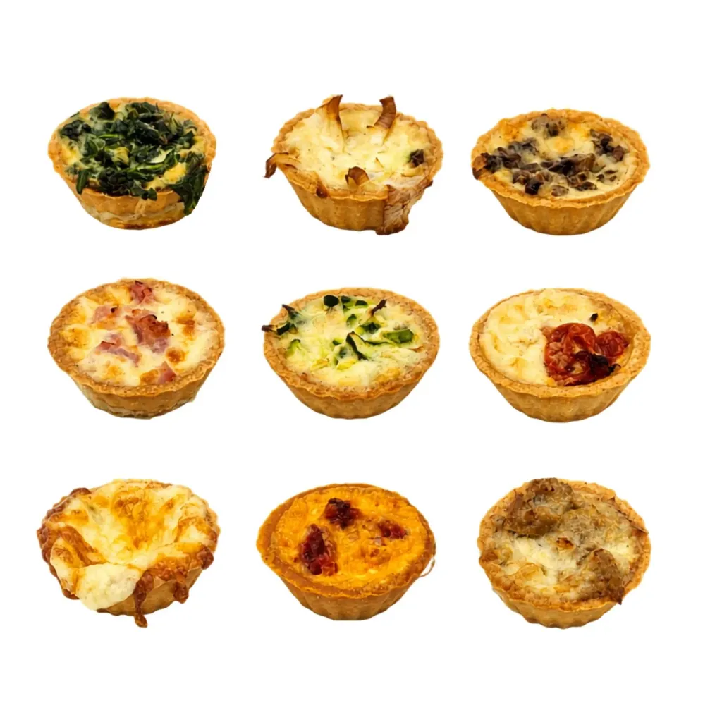 [CT-MSL-023] MINI QUICHES VARIADES