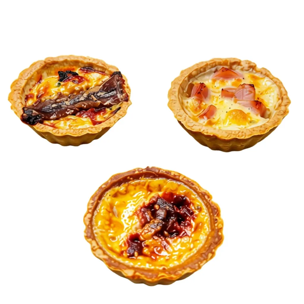 [CT-MSL-023] MINI QUICHES VARIADES