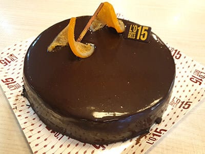 [PS-PST-027] Pastís Sacher de Taronja (Petit (3-4 persones))